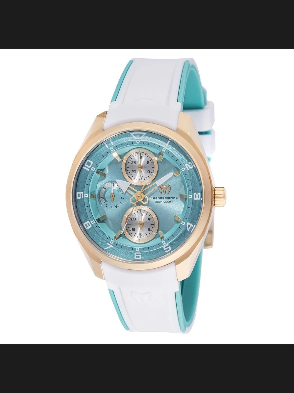 TechnoMarine Ocean Quantum Women's Tiffany Blue 36 mm